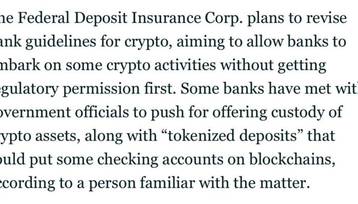 fdic-plans-to-revise-crypto-guidelines,-allowing-banks-to-engage-in-crypto-activities-including-tokenized-deposits-–-“the-defiant”