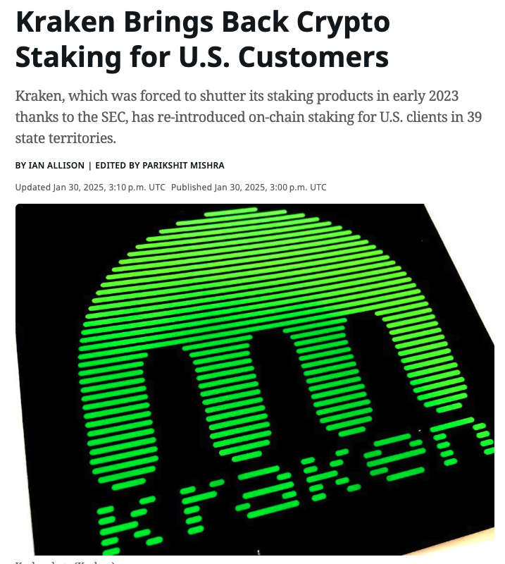 kraken-reintroduces-staking-for-us.-customers-in-39-states-after-sec-settlement-–-“the-defiant”