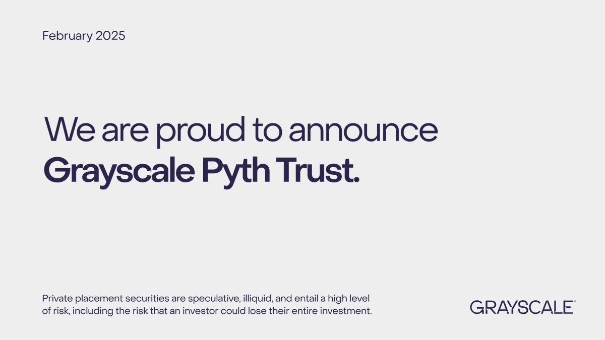 grayscale-launches-pyth-trust-for-$pyth-token-in-solana-ecosystem-–-“the-defiant”