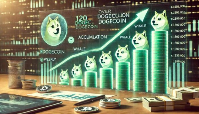 whales-accumulate-over-120-million-dogecoin-in-past-week-–-analyst