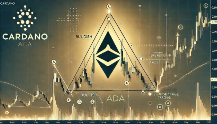 cardano-consolidates-in-symmetrical-triangle-–-analyst-sets-bull/bear-price-targets