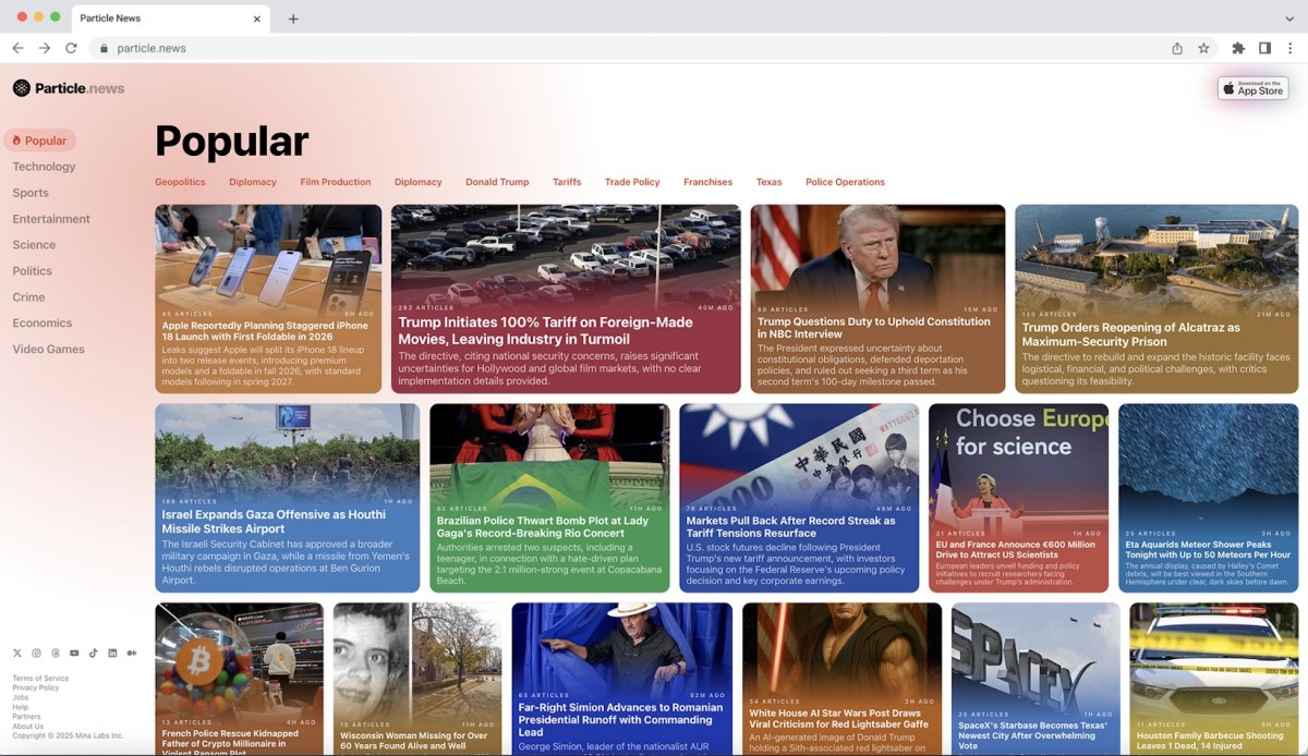 particle-brings-its-ai-powered-news-reader-to-the-web