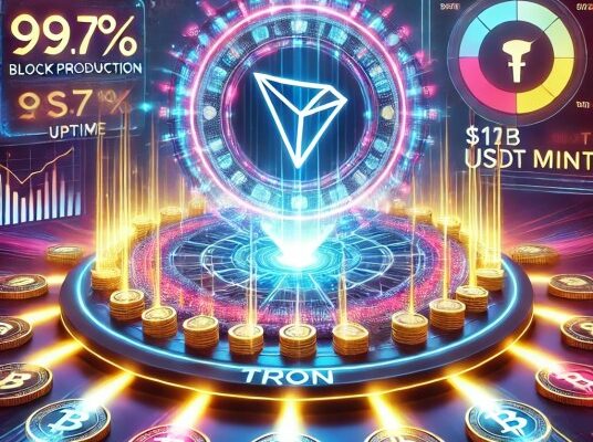 tron-block-production-hits-99.7%-as-$1b-usdt-mint-boosts-network-activity