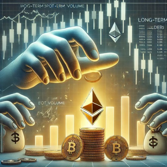 ethereum-spot-volume-declines-while-long-term-holders-continue-accumulating