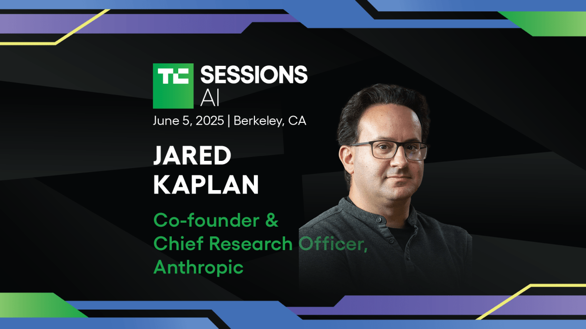 anthropic-co-founder-jared-kaplan-is-coming-to-techcrunch-sessions:-ai