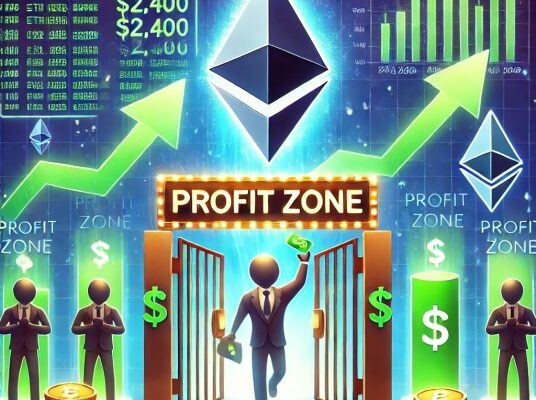 ethereum-stakers-enter-profit-zone-as-price-climbs-above-$2,400