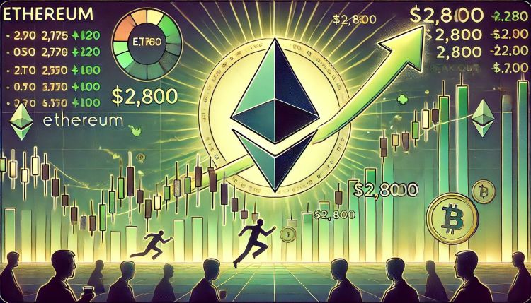 ethereum-consolidates-below-$2,800-–-bulls-need-this-level-to-trigger-next-leg-up