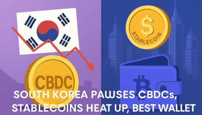south-korea-pauses-cbdcs,-stablecoins-heat-up:-here’s-why-best-wallet-wins-the-new-crypto-framework