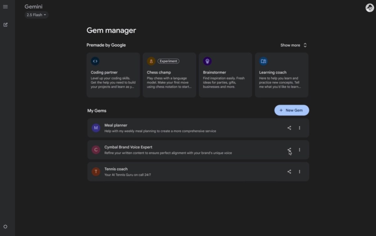 google-now-lets-you-share-your-custom-gemini-ai-assistants-known-as-gems