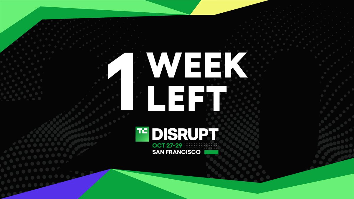 one-week-left:-lock-in-discounted-pricing-for-techcrunch-disrupt-2025