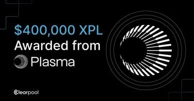 clearpool-secures-$400k-xpl-funding-from-plasma-for-payfi-growth