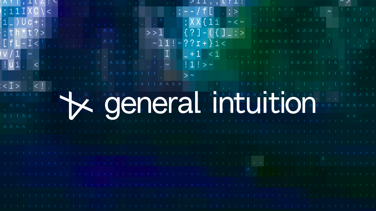 general-intuition-lands-$134m-seed-to-teach-agents-spatial-reasoning-using-video-game-clips