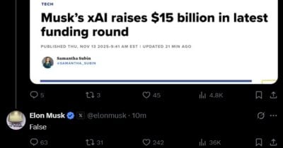 musk-disputes-report-on-xai-raising-$15b musk-disputes-report-on-xai-raising-$15b